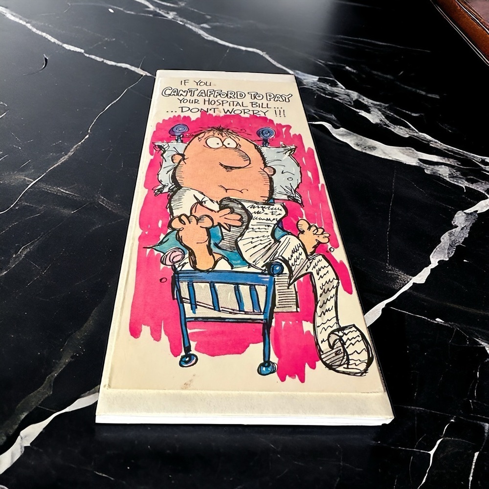 3 Vintage USA Vagabond Creations West Carrollton Get Well & Miss You Cards NOS